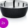 Adori Rvs Voerbak Non-Slip Zwart – Hondenvoerbak – 2 X 20.5 Cm -Optimaal Hondenspullen Winkel Adori Rvs Voerbak Non Slip Zwart Hondenvoerbak 2 x 20.5 cm