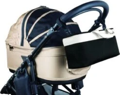 Airbuggy Handtas Hondenbuggy Cordura Organizer Wit 38X12X17 CM