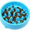 Anti Schrok Voerbak Blauw – Antischrokbak- Eetbak-Hondenbak- Slow Feeder -Optimaal Hondenspullen Winkel Anti schrok voerbak blauw Antischrokbak Eetbak Hondenbak Slow feeder