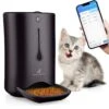 Automatische Voerbak Kat En Hond – Voerautomaat Kat – Voerdispenser Voor Huisdier – Smartphone Besturing – Zwart – Compatibel Met 2,4Ghz -Optimaal Hondenspullen Winkel Automatische voerbak kat en hond Voerautomaat kat Voerdispenser voor huisdier Smartphone besturing Zwart Compatibel met 24Ghz