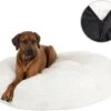 Behave Hondenmand Deluxe – Hondenkussen – Hondenbed – Donutmand – Wasbaar – Fluffy – Donut – Maat M – 60cm – Wit -Optimaal Hondenspullen Winkel Behave Hondenmand Deluxe Hondenkussen Hondenbed Donutmand Wasbaar Fluffy Donut Maat M 60cm Wit