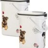 Curver Voercontainer Hond – Hondenvoerbewaarbak – 2 X 10 L -Optimaal Hondenspullen Winkel Curver Voercontainer Hond Hondenvoerbewaarbak 2 x 10 l