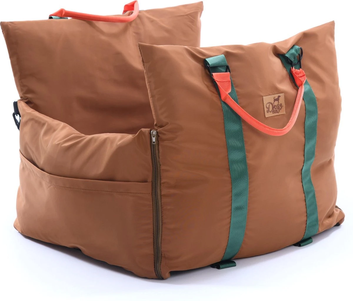 Dogs&Co Luxe Honden Autostoel Royal+ BRUIN Waterproof – Zeer Luxe Hondenmand Voor In De Auto – Comfortabele Honden Autozitje – Veilig Auto Bench Voor Puppy En/of Hond 3 Dogs&Co Luxe Honden Autostoel Royal+ BRUIN Waterproof – Zeer Luxe Hondenmand Voor In De Auto – Comfortabele Honden Autozitje – Veilig Auto Bench Voor Puppy En/of Hond