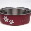 Honden Voerbak & Drinkbak – Vaatwasmachinebestendig, Met Antislip En Antibacteriële RVS Binnenzijde – Loving Pets Bella Bowl – 8 Kleuren In Small Tot Extra-Large – Kleur: Merlot, Maat: Large – 1,5L -Optimaal Hondenspullen Winkel Honden Voerbak amp Drinkbak Vaatwasmachinebestendig met Antislip en Antibacteriele RVS binnenzijde Loving Pets Bella Bowl 8 kleuren in Small