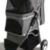 Hondenbuggy Grijs 3-wieler – Huisdieren Wandelwagen Inklapbaar – Dogs&Co -Optimaal Hondenspullen Winkel Hondenbuggy Grijs 3 wieler Huisdieren wandelwagen inklapbaar DogsampCo