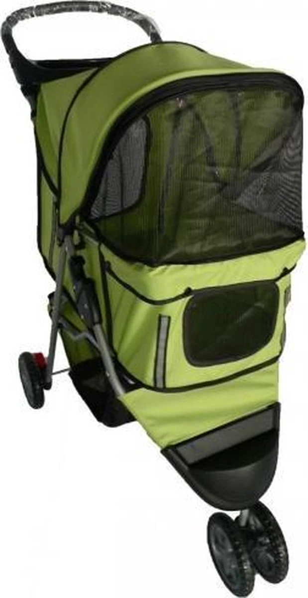 Hondenbuggy Groen Met 3 Wielen 3 Hondenbuggy Groen Met 3 Wielen