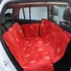 Hondendeken Voor Auto – Red Flowers – Honden Beschermhoes – Achterbank Beschermer – Seat Cover – Waterdicht – Honden -Optimaal Hondenspullen Winkel Hondendeken Voor Auto Red Flowers Honden Beschermhoes Achterbank Beschermer Seat Cover Waterdicht Honden