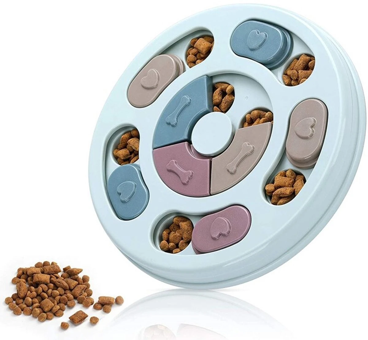 Hondenpuzzel – Hondenspeelgoed – Puppy Puzzel – Intelligentie Speelgoed – Anti Schrok Speeltje – Puppy Voerbak 3 Hondenpuzzel – Hondenspeelgoed – Puppy Puzzel – Intelligentie Speelgoed – Anti Schrok Speeltje – Puppy Voerbak