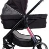 Ibiyaya Retro Hondenbuggy Luxe Stroller – Prism Black – 84x66x102cm