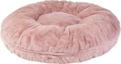 Jack And Vanilla – Hondenkussen – Donut Kussen Puff Roze – Afmeting: Ø 90 Cm