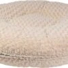Jack And Vanilla – Hondenkussen – Donut Kussen Puff- Kleur: Beige – Afmeting: Ø 90 Cm -Optimaal Hondenspullen Winkel Jack and Vanilla Hondenkussen Donut kussen Puff kleur beige afmeting O 90 cm