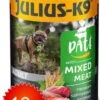 Julius K9 Julius-K9 – Hondenvoer – Blikvoer – Natvoer – Paté – Adult – Meatmix – 10 X 400g -Optimaal Hondenspullen Winkel Julius K9 Hondenvoer Blikvoer Natvoer Pate Adult Meatmix 10 x 400g