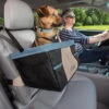 Kurgo Rover Booster Seat – Verhoogde Autostoel Met Eenvoudige Bevestiging Voor Kleine Honden Tot 13kg – Zwart/Blauw 30x40x20cm -Optimaal Hondenspullen Winkel Kurgo Rover Booster Seat Verhoogde autostoel met eenvoudige bevestiging voor kleine honden tot 13kg ZwartBlauw 30x40x20cm