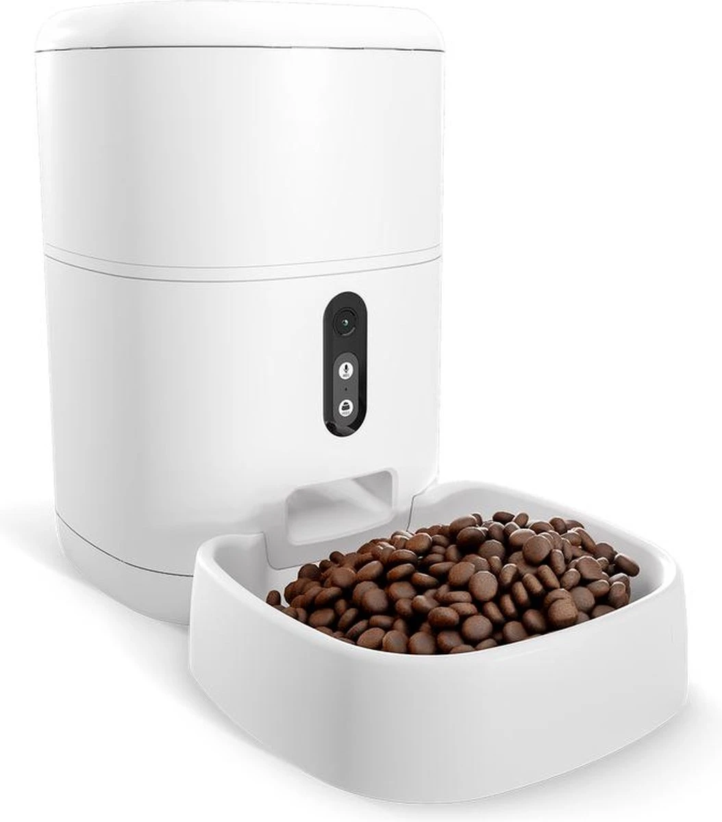 LSC Automatische Voerbak – Voerautomaat – Voederbak Kat & Hond – Camera, App En WiFi – Wit 3 LSC Automatische Voerbak – Voerautomaat – Voederbak Kat & Hond – Camera, App En WiFi – Wit