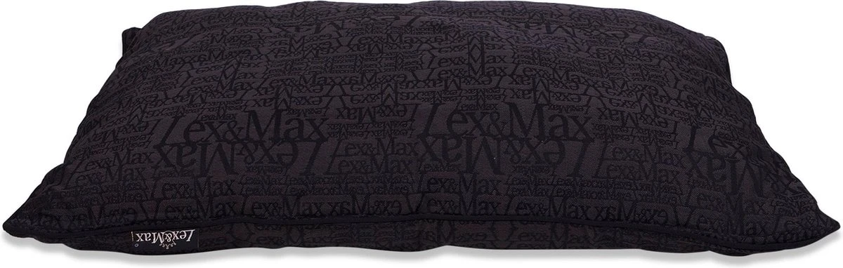 Lex & Max Chic – Losse Hoes Voor Hondenkussen – Bench – Antraciet – 75x50cm 3 Lex & Max Chic – Losse Hoes Voor Hondenkussen – Bench – Antraciet – 75x50cm