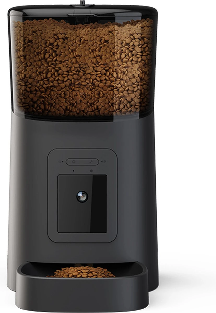 Lovely Pets – Voerautomaat Met Camera – Smartphone Besturing – Automatisch Voerbak – Automatisch Voedingsschema; Plan Vaste Eetmomenten – Voerbak Voor Kat En Hond – Inhoud 6L – Zwart 3 Lovely Pets – Voerautomaat Met Camera – Smartphone Besturing – Automatisch Voerbak – Automatisch Voedingsschema; Plan Vaste Eetmomenten – Voerbak Voor Kat En Hond – Inhoud 6L – Zwart