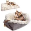 MAIYADUO – 2 In 1Kat Bed Mat 61×51 Cm Kattenbed Hondenbed Kleine Hond Slaapzak Zacht Pluche Wasbaar Huisdier Bed -Optimaal Hondenspullen Winkel MAIYADUO 2 in 1Kat Bed Mat 61x51 cm kattenbed hondenbed Kleine Hond slaapzak zacht pluche Wasbaar Huisdier Bed