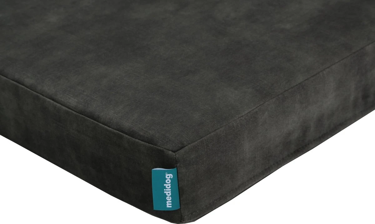 MediDog Orthopedisch Hondenkussen Velvet – Hunter 120x85x10 3 MediDog Orthopedisch Hondenkussen Velvet – Hunter 120x85x10