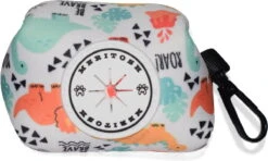 Meritosh© Dino – Poepzakjeshouder – Hondenzakjes Dispenser Honden Poepzakhouder