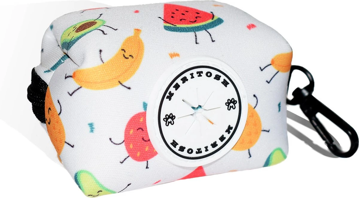 Meritosh© – Happy Fruit – Poepzakjeshouder – Hondenzakjes Dispenser Honden Poepzakhouder 3 Meritosh© – Happy Fruit – Poepzakjeshouder – Hondenzakjes Dispenser Honden Poepzakhouder