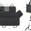 Pecute Hondendeken Voor Auto Achterbank Kofferbakdeken Voor Honden Hand Autodeken Met Veiligheidsgordel, Achterstoelhoezen Voor Honden Met Kijkvenster, Opbergtas (146×136 Cm) -Optimaal Hondenspullen Winkel Pecute hondendeken voor auto achterbank kofferbakdeken voor honden hand autodeken met veiligheidsgordel achterstoelhoezen voor honden met kijkvenster