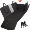 Pets Fortune – Hondendeken Auto Achterbank – Hond Autodeken – Achterbank Beschermhoes – Hondenkleed – Mesh Kijkvenster Met Ritsen Aan Beide Zijden – Zwart – 137 X 147 Cm -Optimaal Hondenspullen Winkel Pets Fortune Hondendeken Auto Achterbank Hond Autodeken Achterbank Beschermhoes Hondenkleed mesh kijkvenster met ritsen aan beide zijden Z