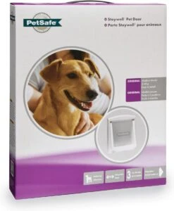 Petsafe 740 Hondenluik – Wit/Transparant – Medium – 35 X 26,5 Cm