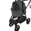 Primeline Hondenbuggy Type 3 – Opvouwbaar – Donkergrijs – 82x60x105cm -Optimaal Hondenspullen Winkel Primeline Hondenbuggy Type 3 Opvouwbaar Donkergrijs 82x60x105cm