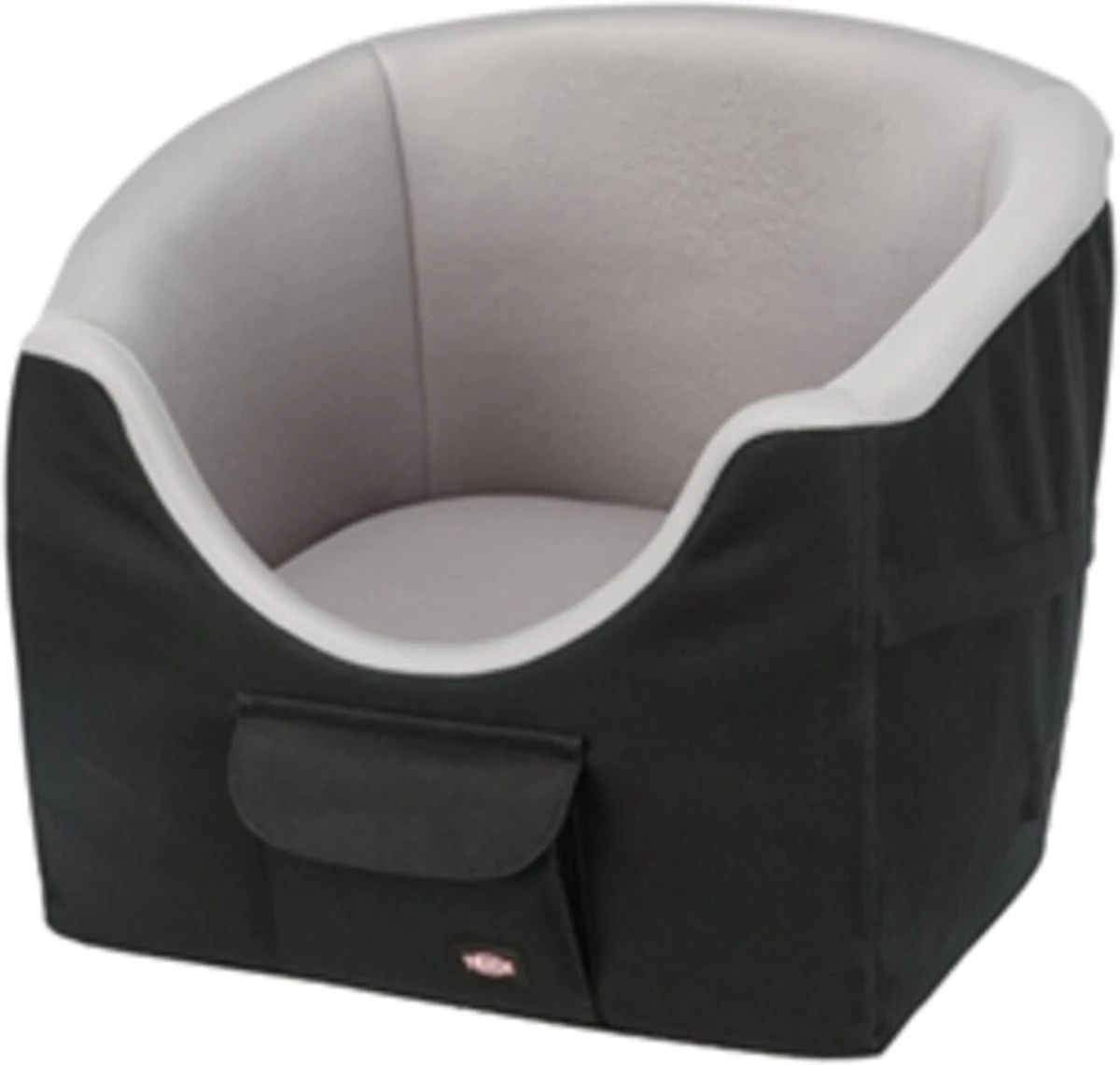 Trixie Hondenmand Autostoel Zwart / Grijs – 45X42X39 CM 3 Trixie Hondenmand Autostoel Zwart / Grijs – 45X42X39 CM