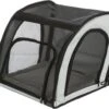 Trixie Autostoel Grijs / Zwart (44X40X37 CM) -Optimaal Hondenspullen Winkel Trixie autostoel grijs zwart 44X40X37 CM