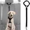 WiseGoods – Premium Hondengordel Auto – Hondenriem – Gordel Voor Hond – Autogordel – Veiligheid Voor Hond – Verstelbaar – Zwart -Optimaal Hondenspullen Winkel WiseGoods Premium Hondengordel Auto Hondenriem Gordel Voor Hond Autogordel Veiligheid Voor Hond Verstelbaar Zwart